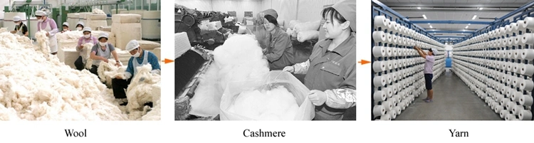 Wholesale 100% Mongolian Cashmere Yarn 26/2 for Knitting 100% PUR Yarn Cashmere
