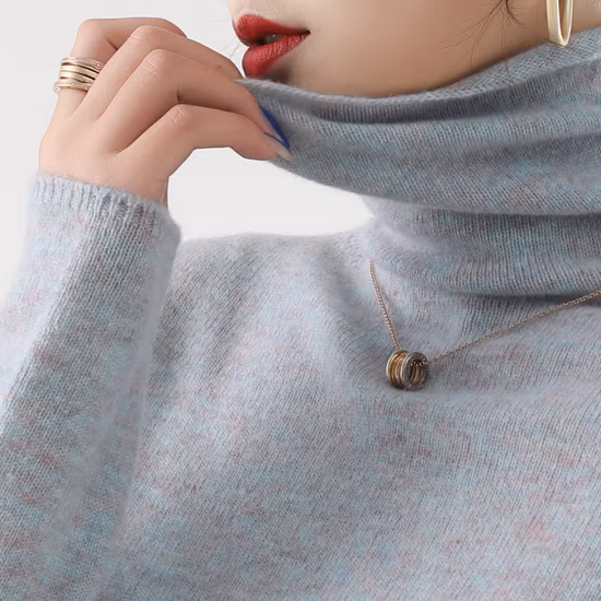 Moda clásica 100% Cashmere Heavy Winter Women' S Jumper Sweater